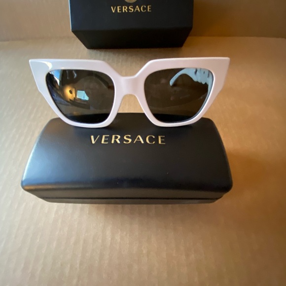 Versace White sunglasses main image 7